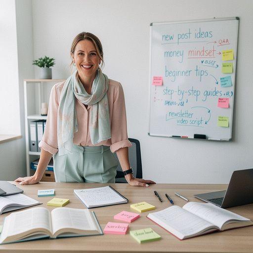 Csoportos kép, ahol emberek pénzügyi tanácsokat osztanak meg egymással.